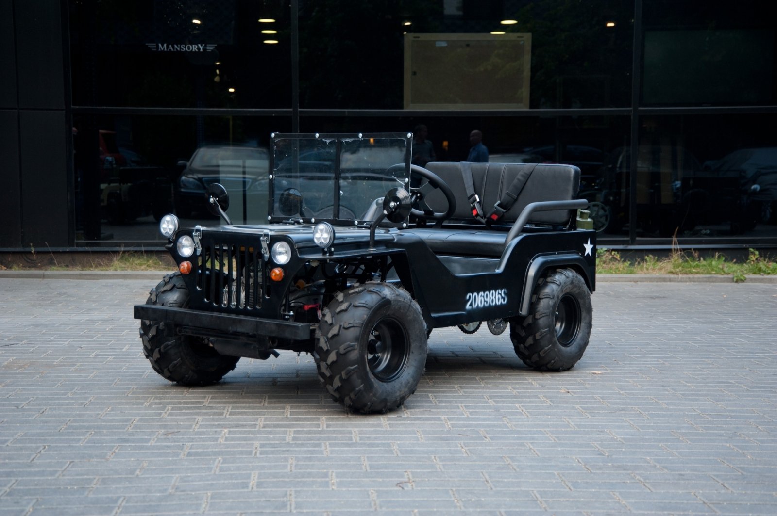 Купить машину для ребенка Jeep Willys 110cc Купить с доставкой